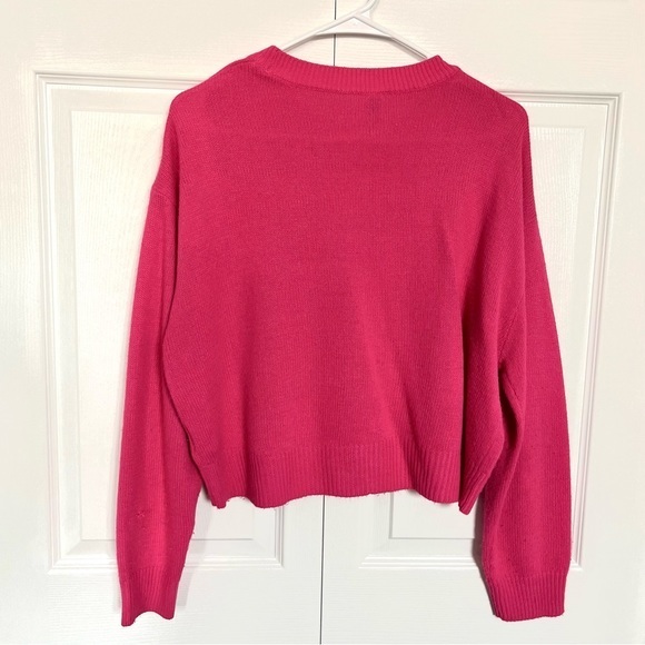 H&M Divided Knit Sweater‎ Hot Pink - Picture 2 of 4